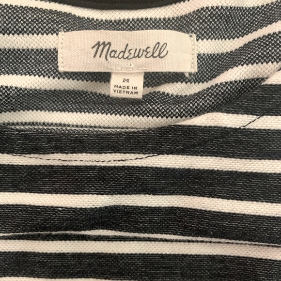 Madewell Dress, striped tank style, Sz M EUC - Picture 5 of 7